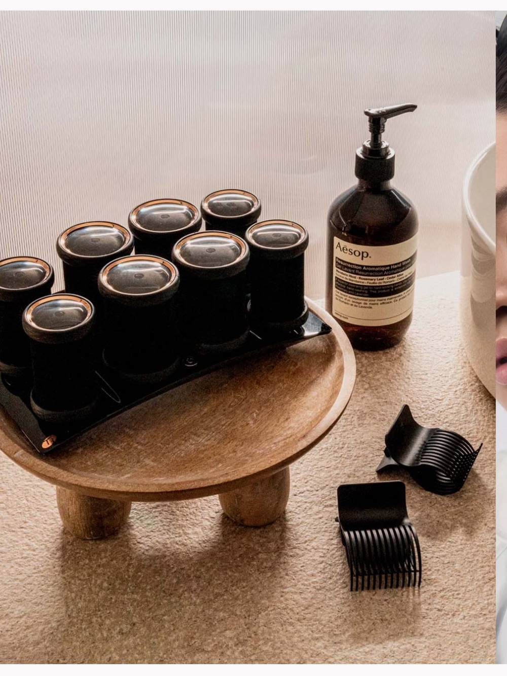 T3 Black Volumizing Hot Rollers Luxe Set
